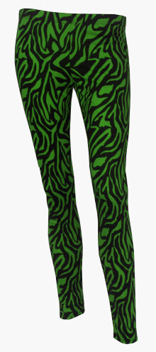 LEGGINGS CEBRA VERDE